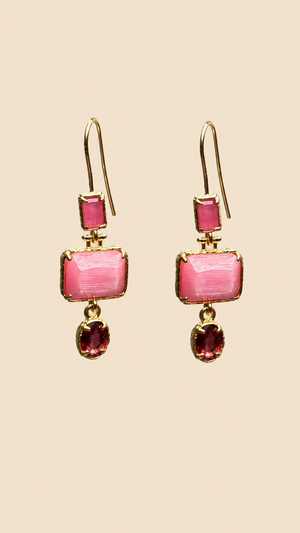 Boucles d’oreilles Habaha long 3 cm