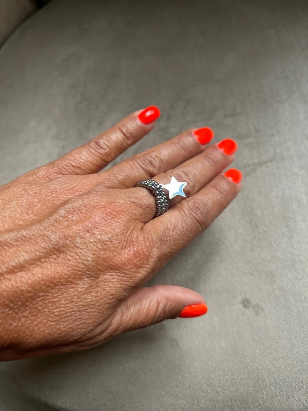 Bague en acier inoxydable excellent etat