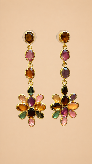 Boucle d’oreille Habaha long 5,5 cm