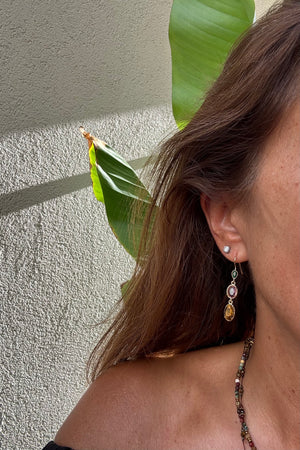 Boucles d’oreilles Habaha long 4,5cm