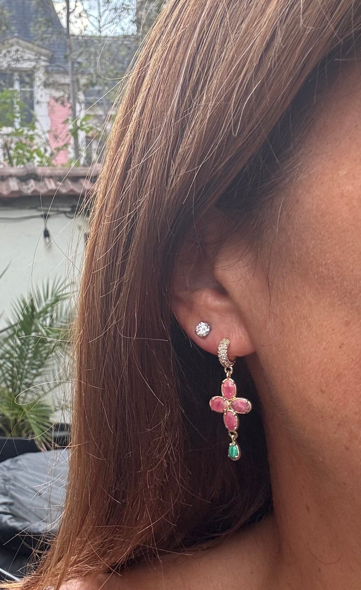 Boucles d’oreilles Habaha 3cm