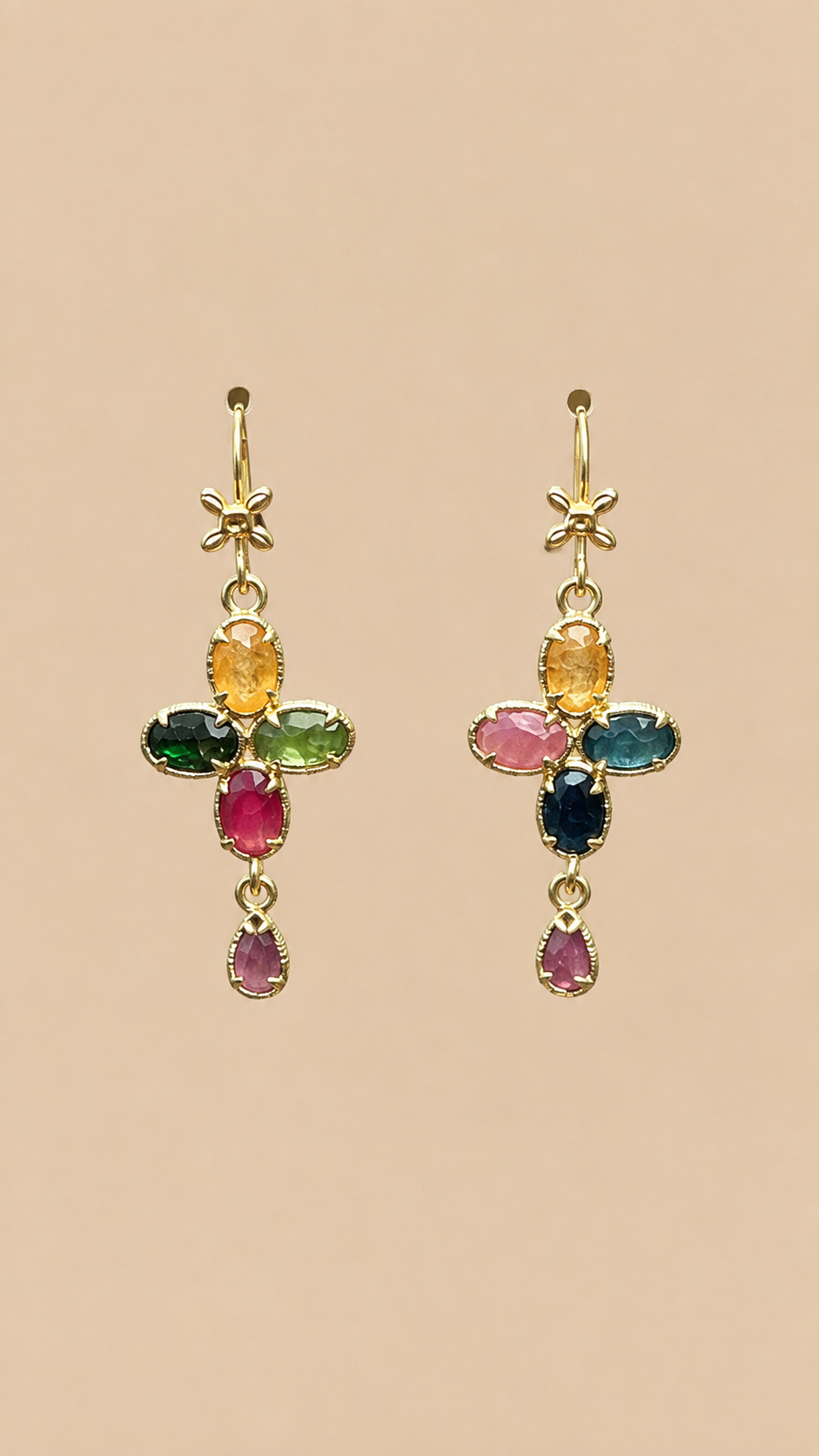 Boucles d’oreilles Habaha long 3,8cm
