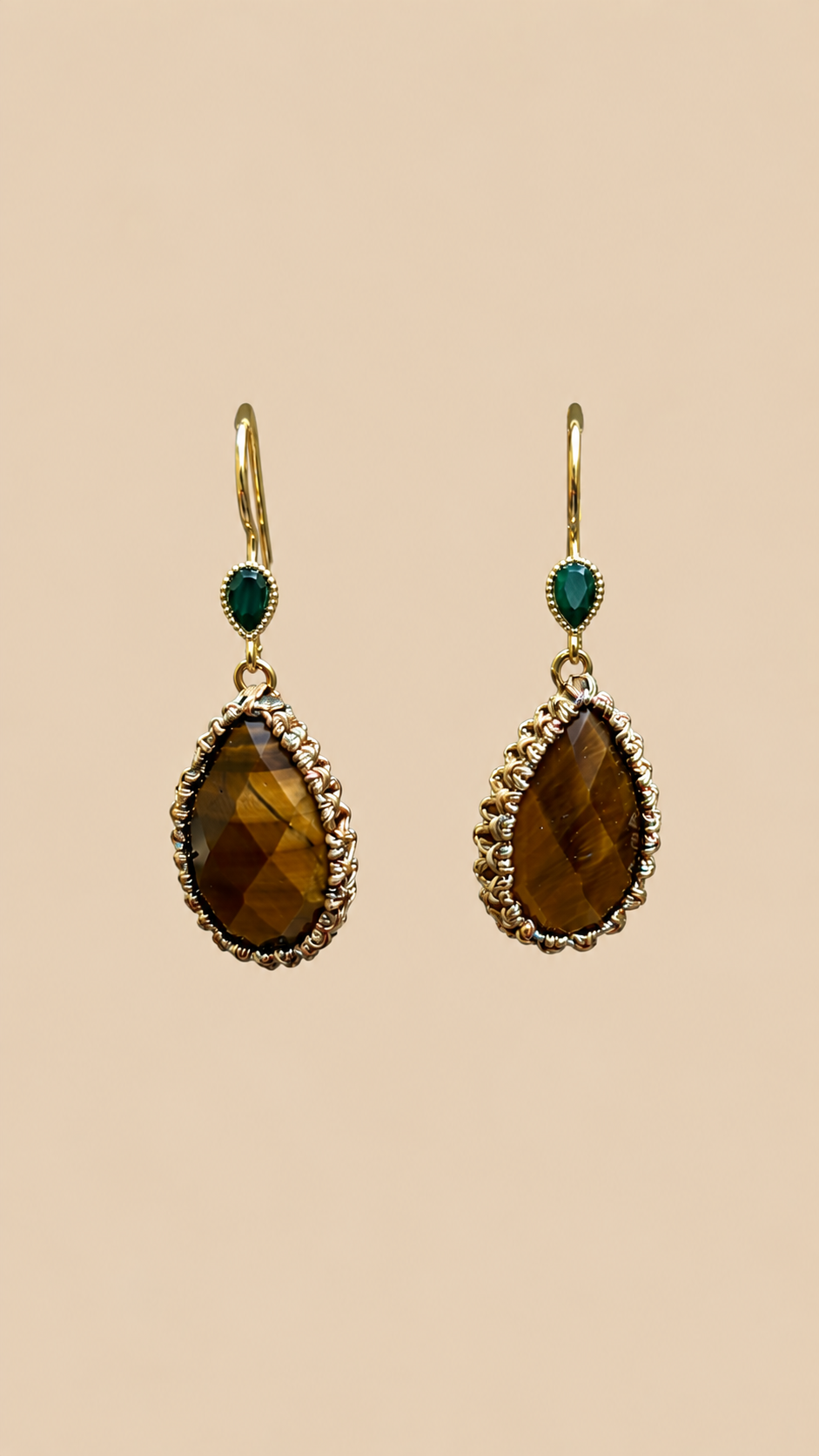 Boucles d’oreilles Habaha long 4,5cm