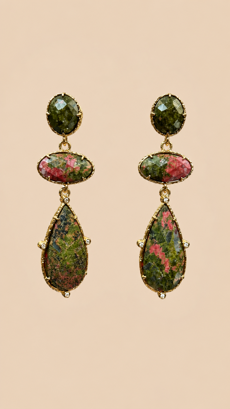 Boucles d’oreilles Habaha long 6 cm