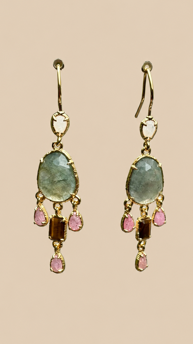 Boucles d’oreilles Habaha long 5cm