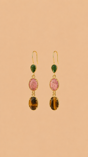 Boucles d’oreilles Habaha long 4,5cm