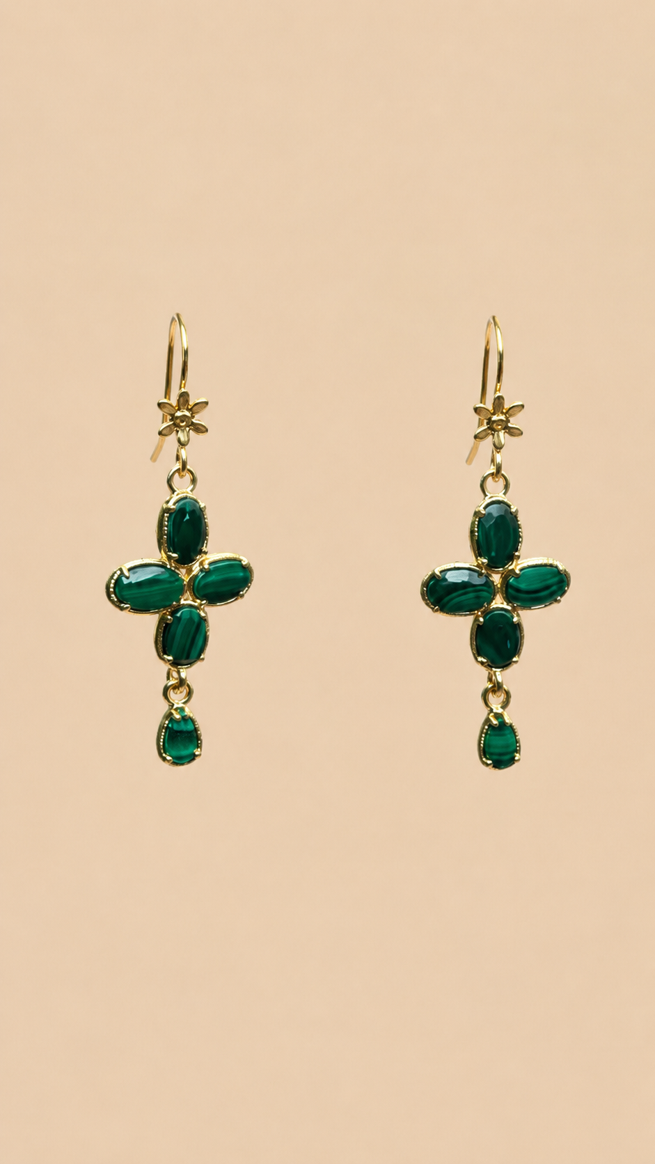 Boucles d’oreilles Habaha long 3 cm