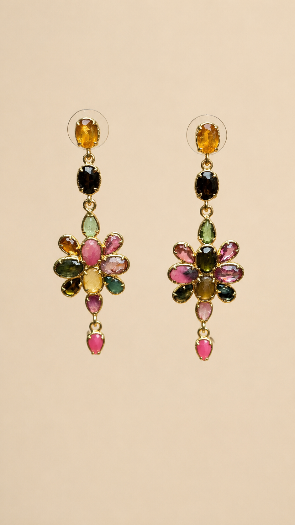 Boucles d’oreilles Habaha long 6cm