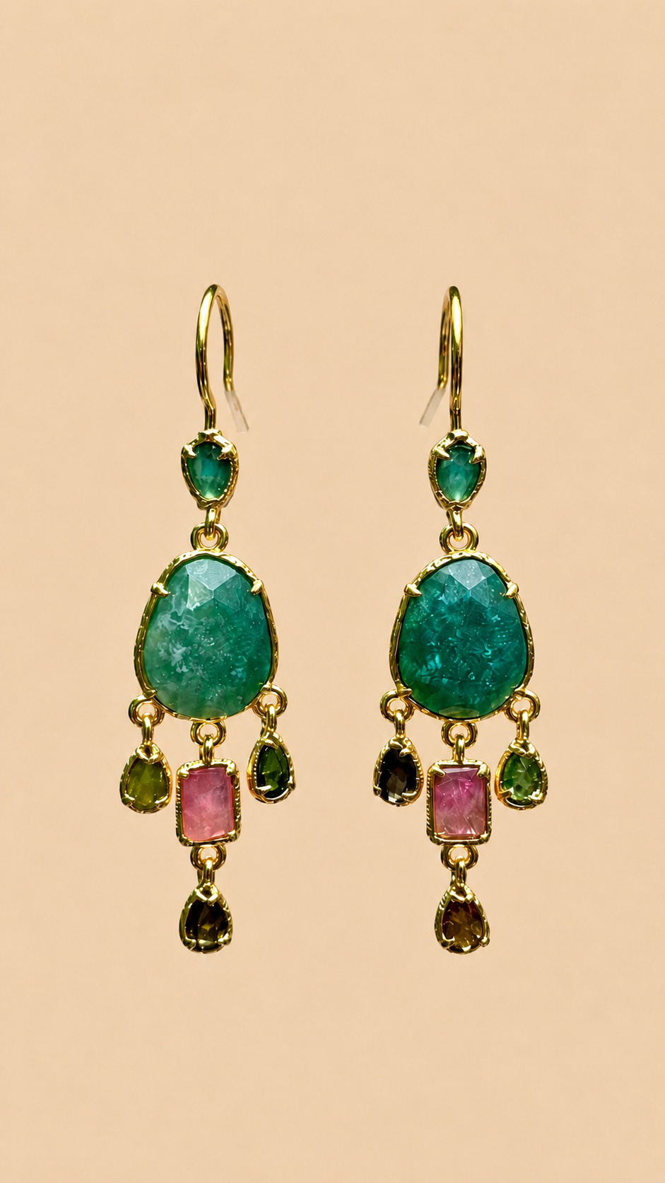 Boucles d’oreilles Habaha long 5cm