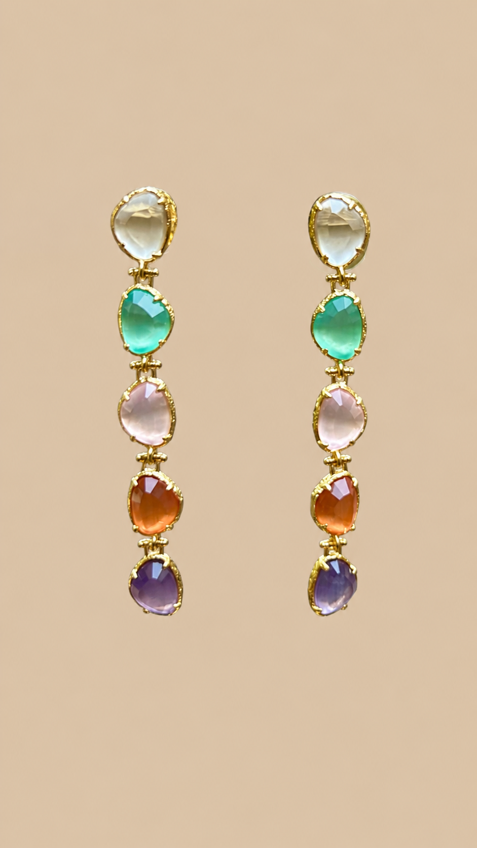 Boucles d’oreilles Habaha long 5,5cm