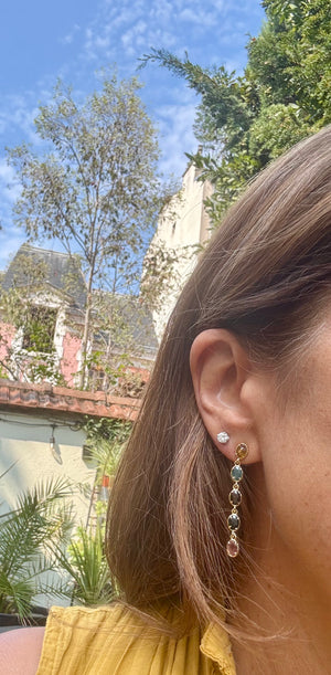 Boucles d’oreilles Habaha long 5 cm