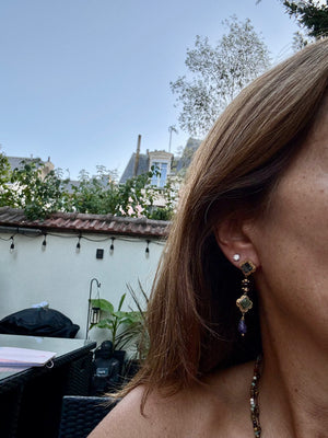 Boucles d’oreilles Habaha long 5cm