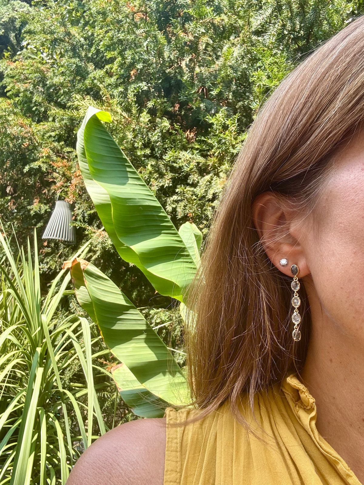 Boucles d’oreilles Habaha long 5cm