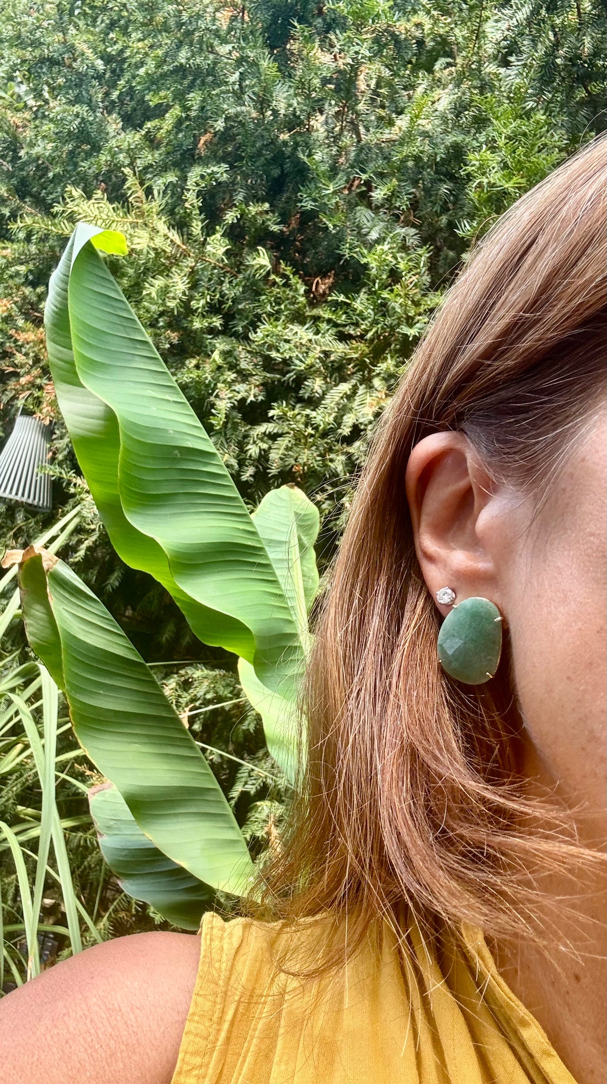 Boucles d’oreilles Habaha long 2,5cm