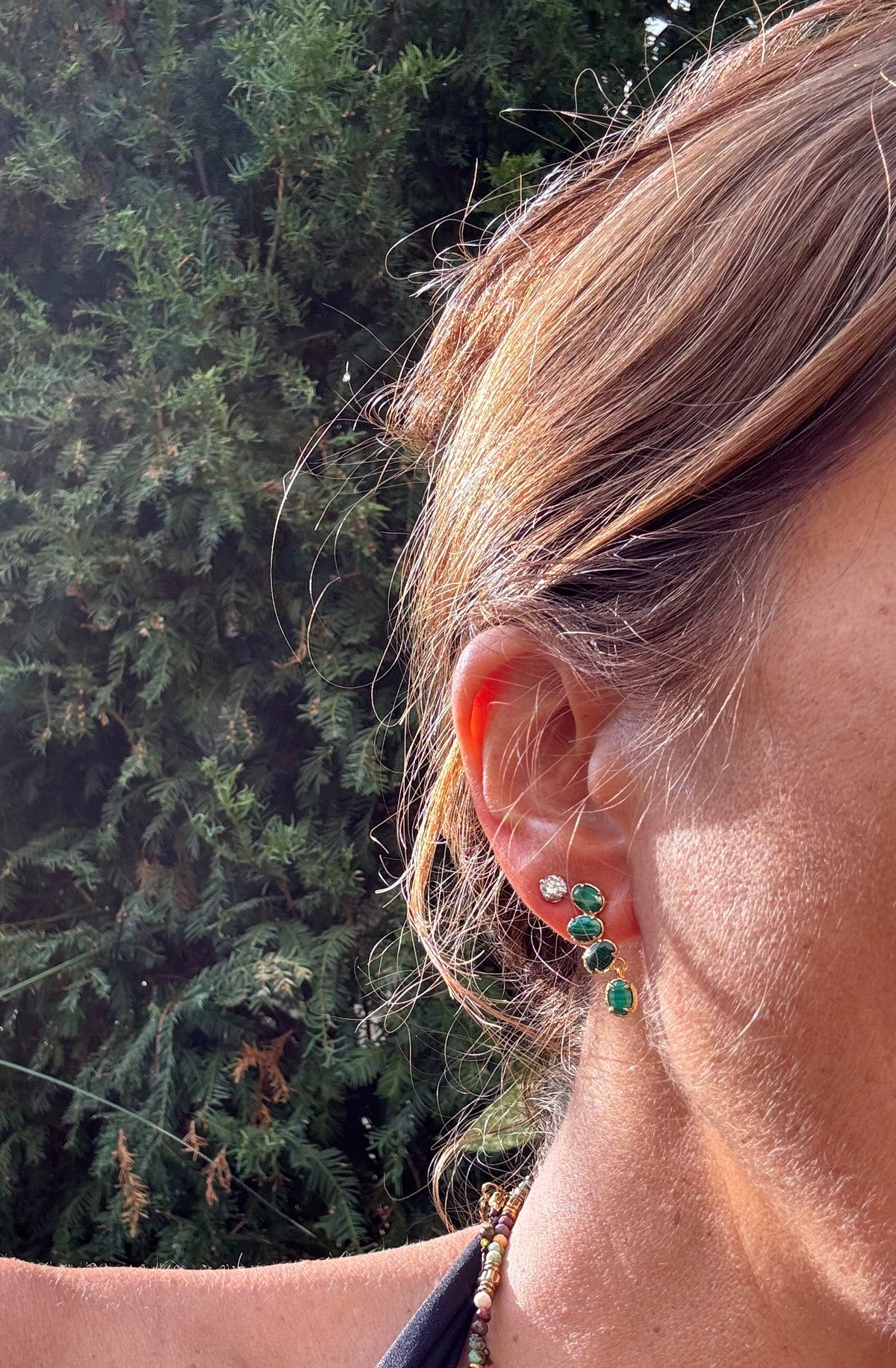 Boucles d’oreilles Habaha Long 2,5 cm