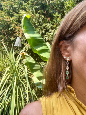 Boucles d’oreilles Habaha long 6cm