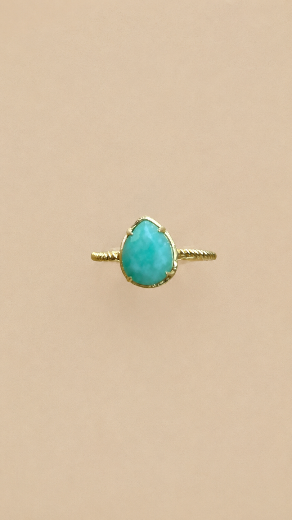 Bague goutte Habaha ajustable