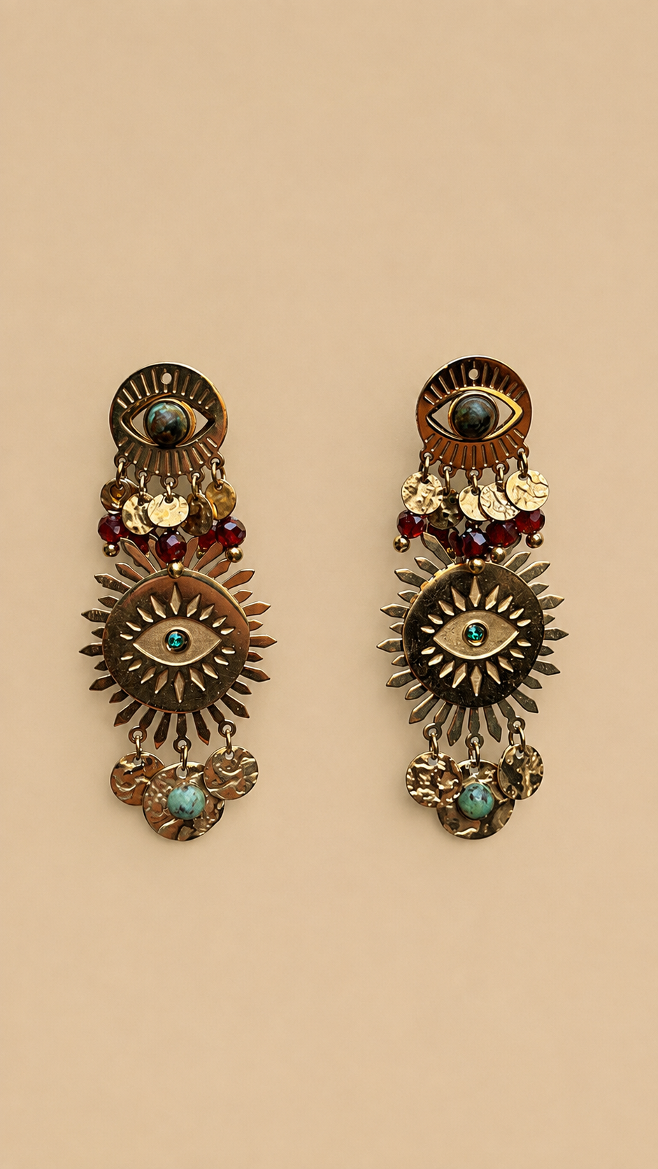 Boucles d’oreilles Habaha long5,5cm