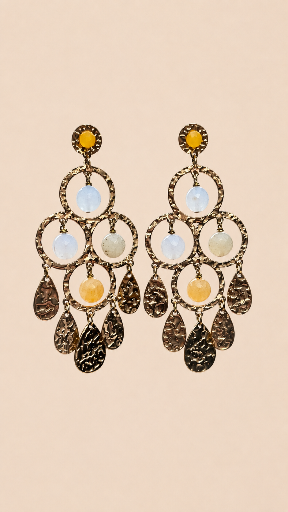 Boucles d’oreilles Habaha long 6 cm