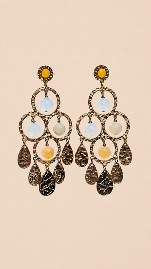 Boucles d’oreilles Habaha long 6 cm