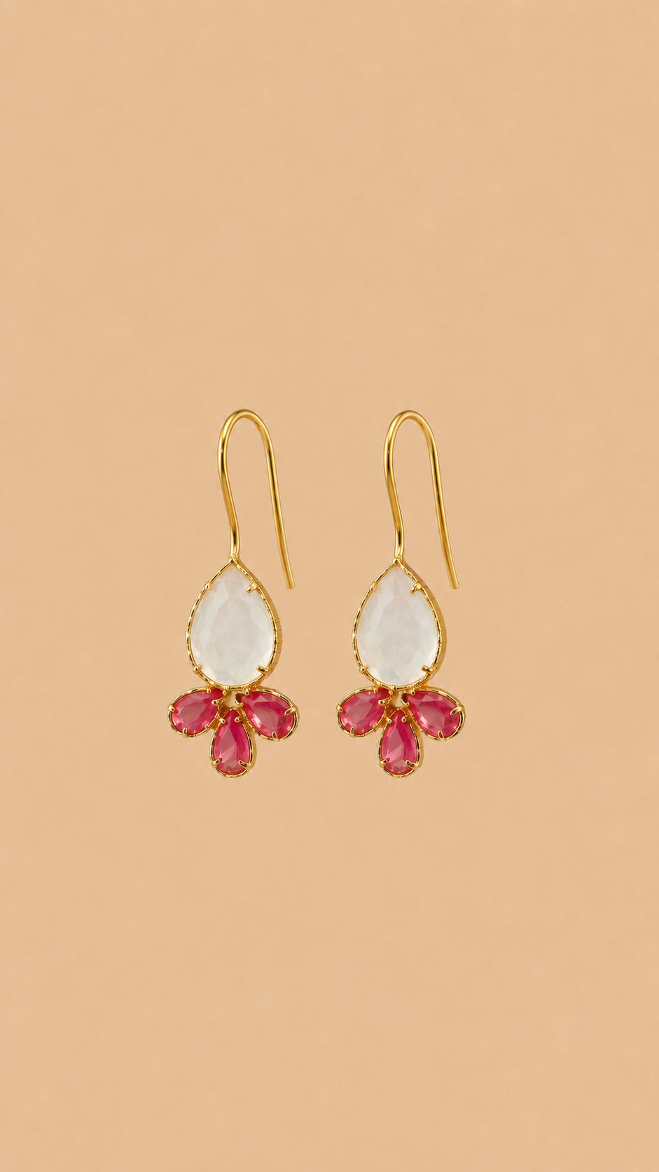 Boucles d’oreilles Habaha long 2,5cm