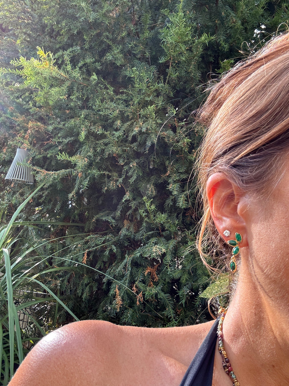 Boucles d’oreilles habaha long 3cm