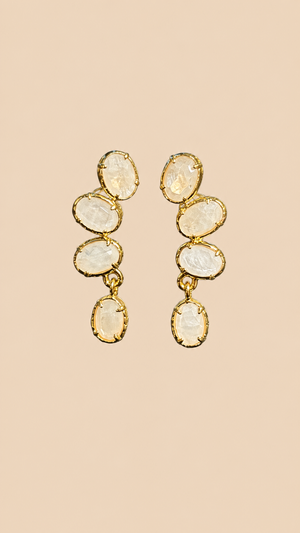 Boucles d oreilles Habaha long 2,5cm