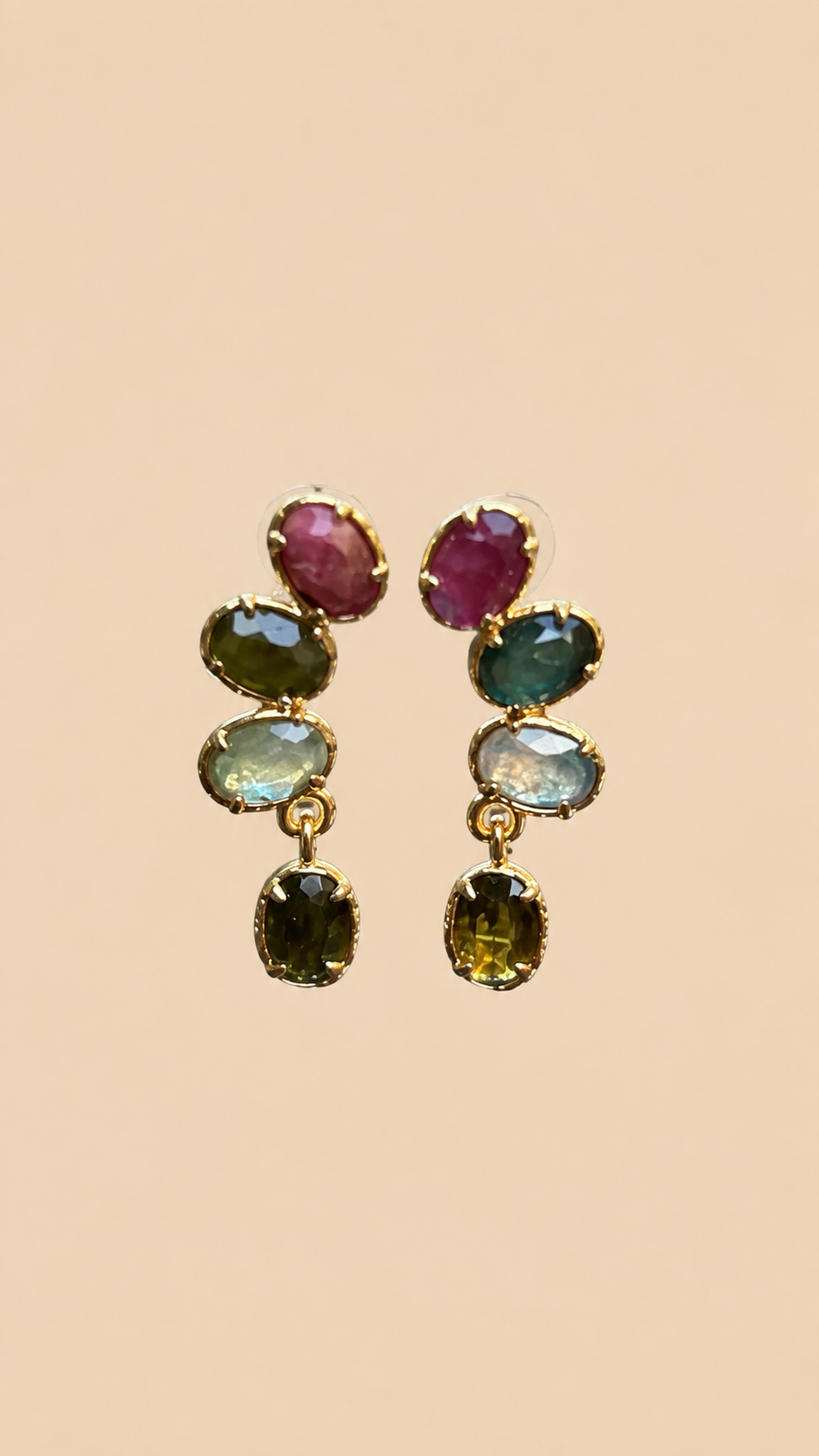 Boucles d’oreilles Habaha long 2,5cm