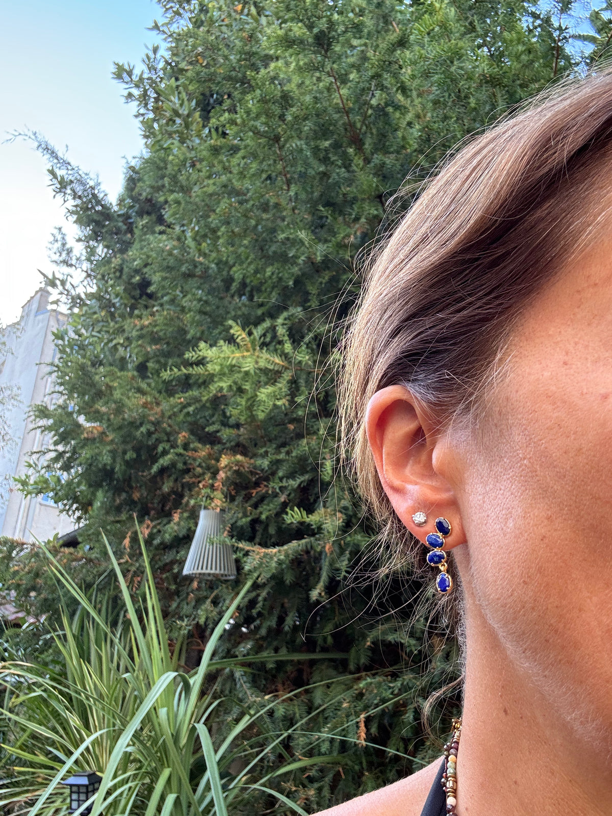 Boucles d’oreilles Habaha long 2,5cm