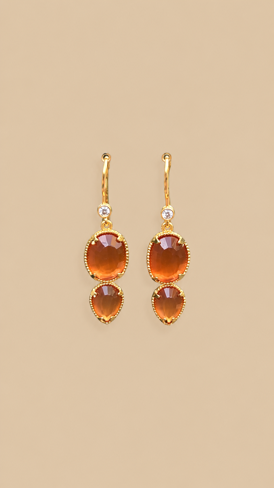 Boucles d’oreilles Habaha long 3,5cm