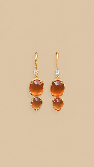 Boucles d’oreilles Habaha long 3,5cm