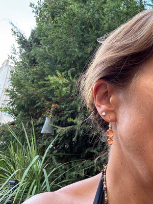 Boucles d’oreilles Habaha long 3,5cm