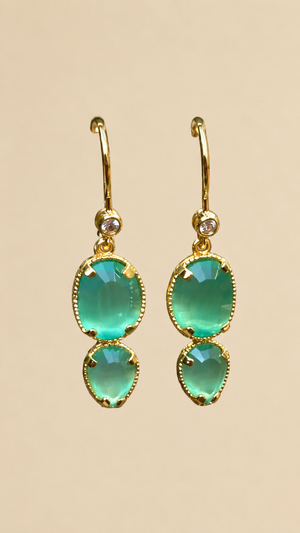 Boucles d’oreilles Habaha long 3,5 cm