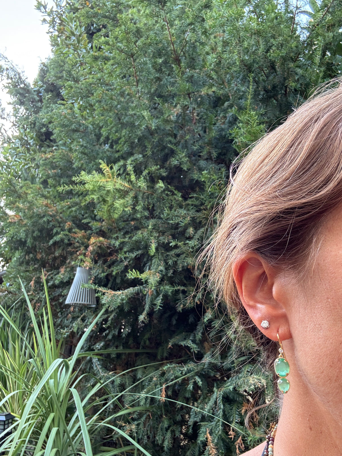 Boucles d’oreilles Habaha long 3,5 cm