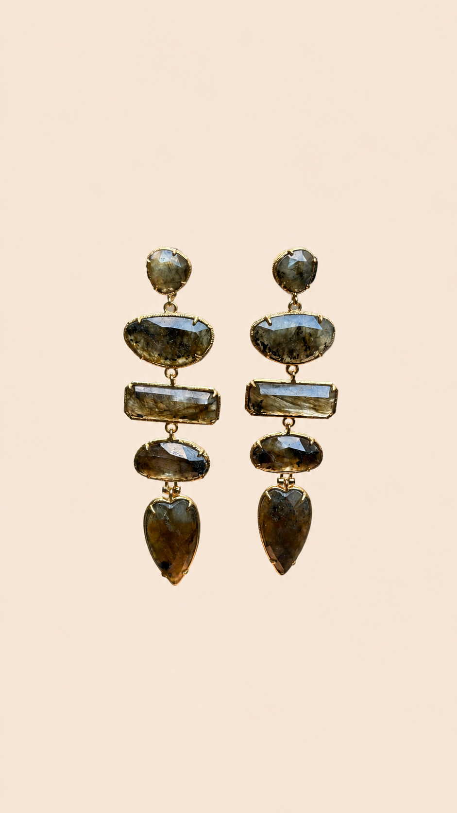 Boucles d’oreilles Habaha long 7,5cm