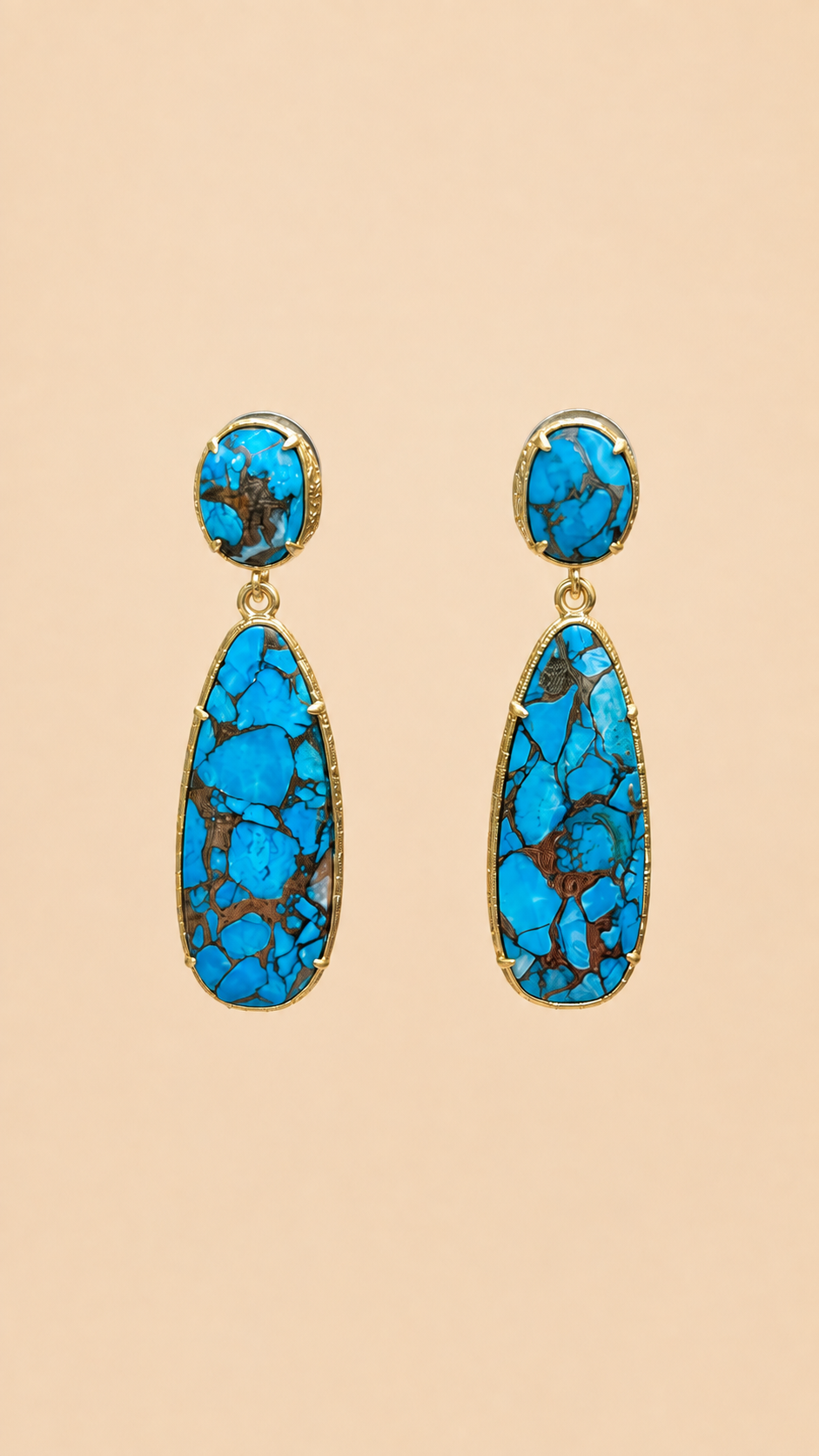 Boucles d’oreilles Habaha long 5cm