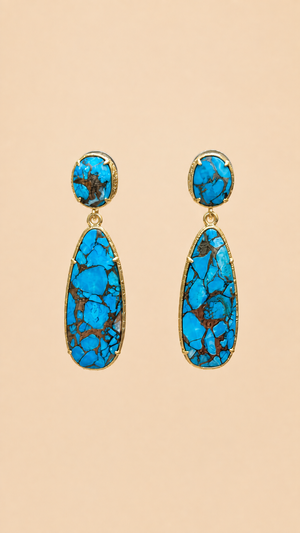 Boucles d’oreilles Habaha long 5cm