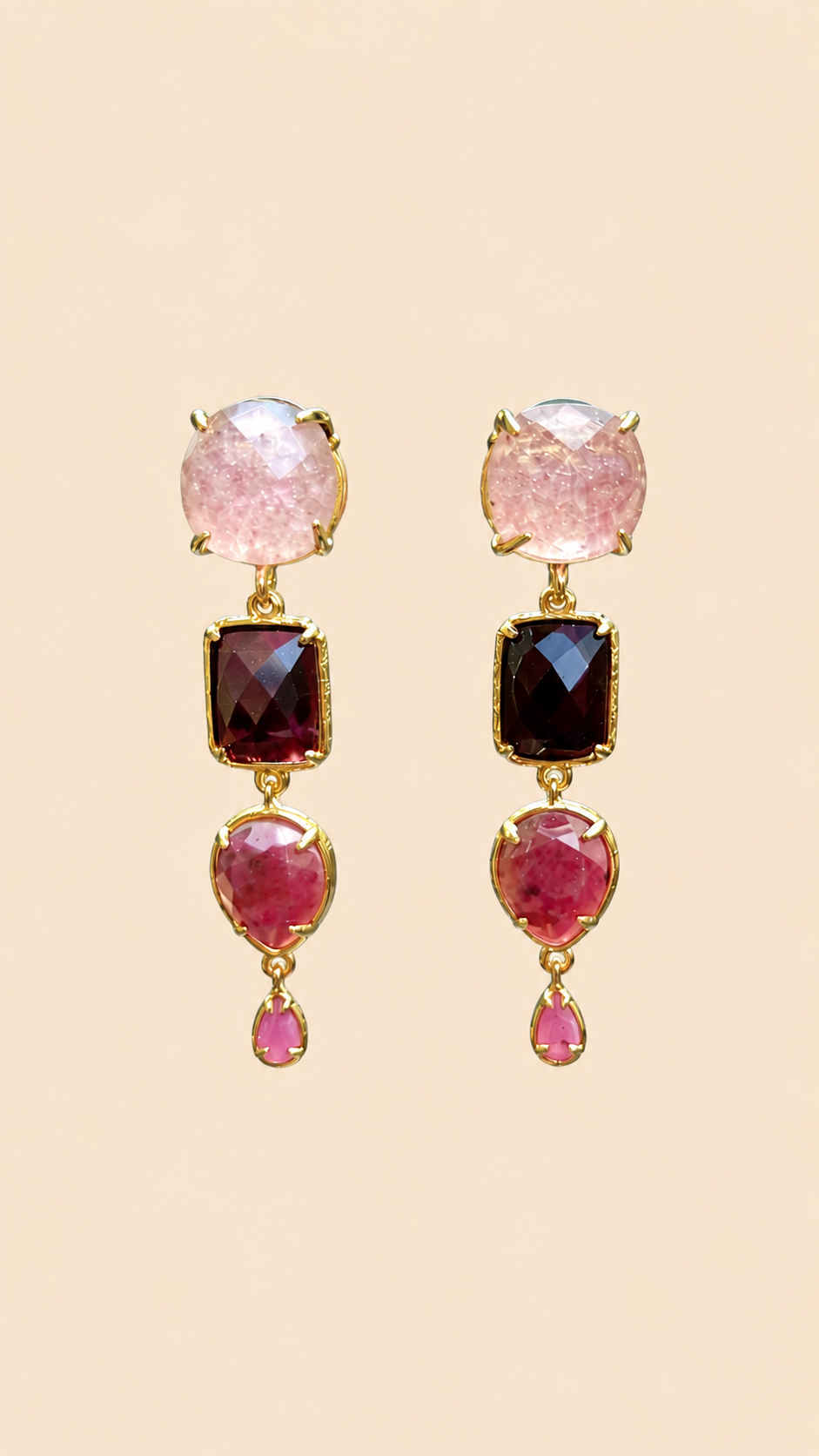 Boucles d’oreilles Habaha long 5 cm