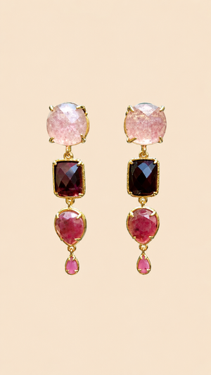 Boucles d’oreilles Habaha long 5 cm