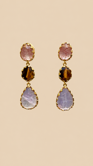 Boucles d’oreilles Habaha long 4,8cm