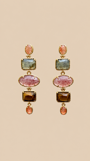 Boucles d’oreilles Habaha long 5 cm