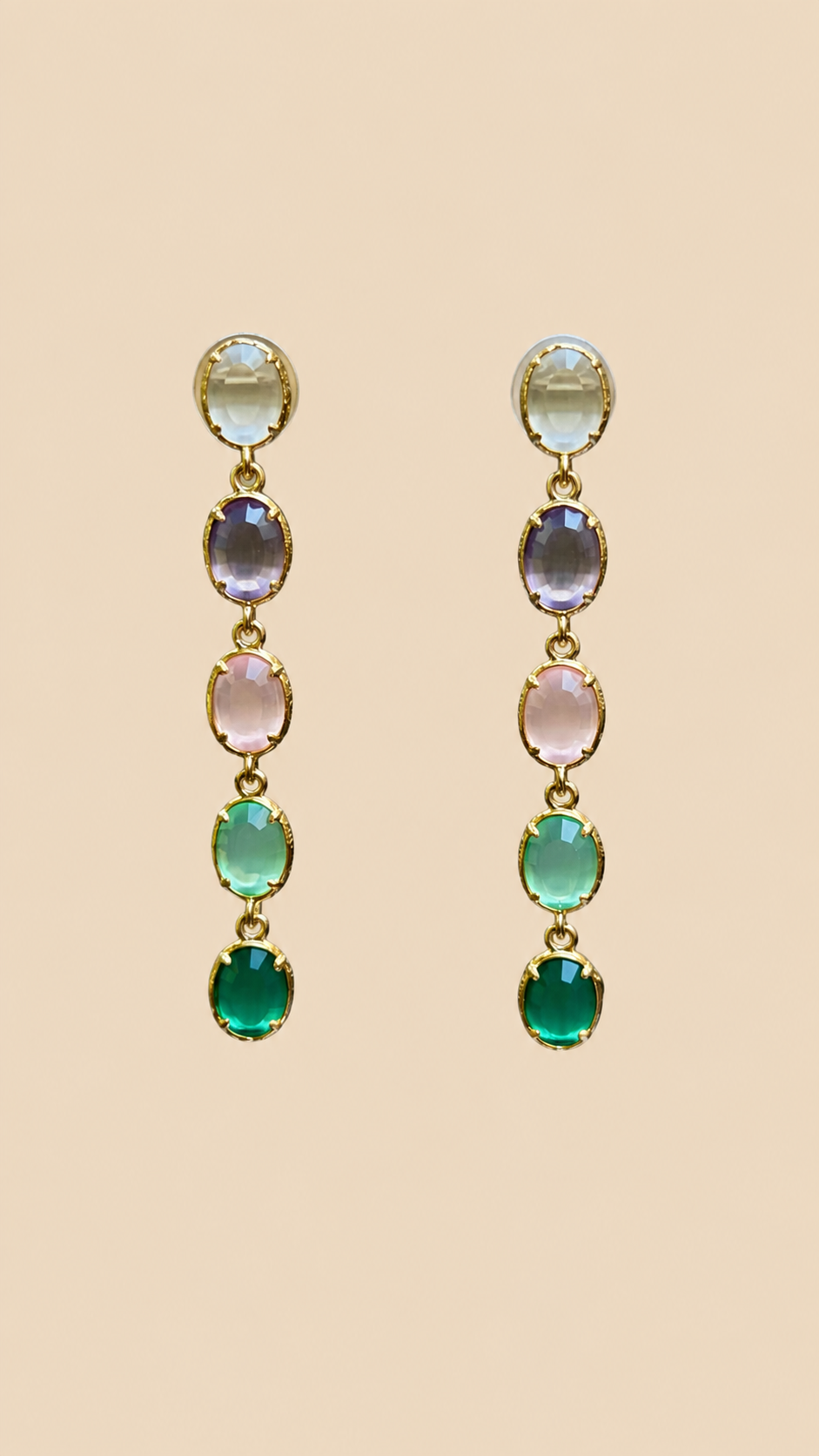 Boucles d’oreilles Habaha long 6cm
